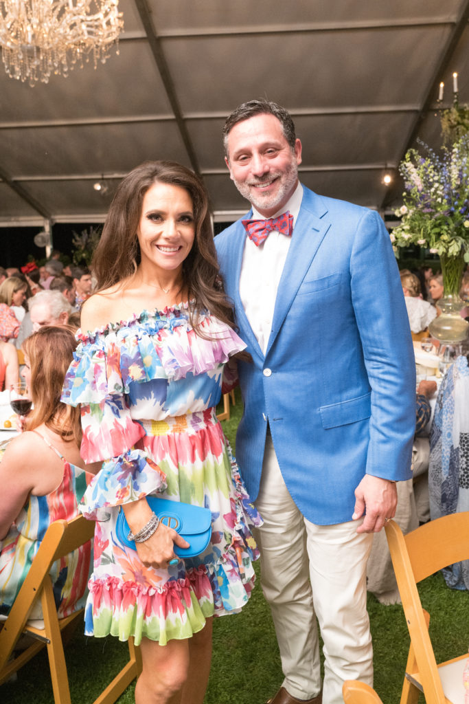 Joanna & Brad Marks at Hermann Park Conservancy's 'Evening in the Park' (Photo by Daniel Ortiz)