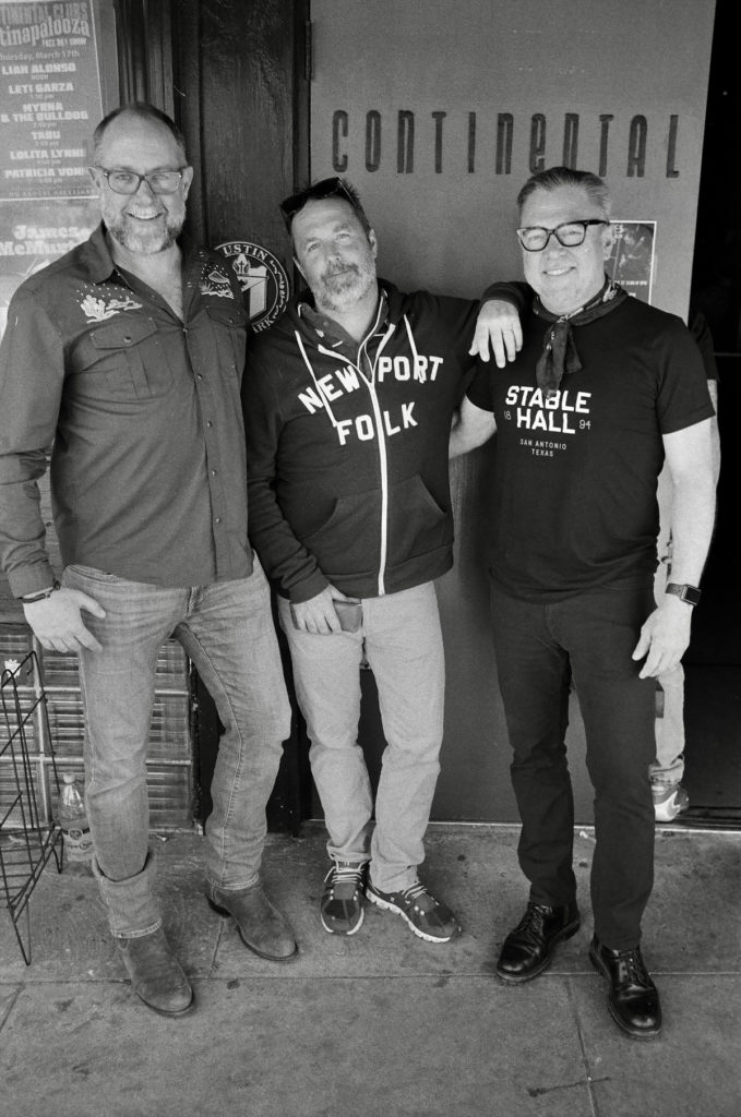 Erick Schlather, Jay Sweet, Brandt Wood at The Continental Club (Photo by  Rahm Carrington and CJ Strehlow)