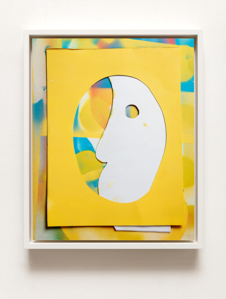 Kevin Todora’s "Yellowboy," 2022, at Erin Cluley Gallery.