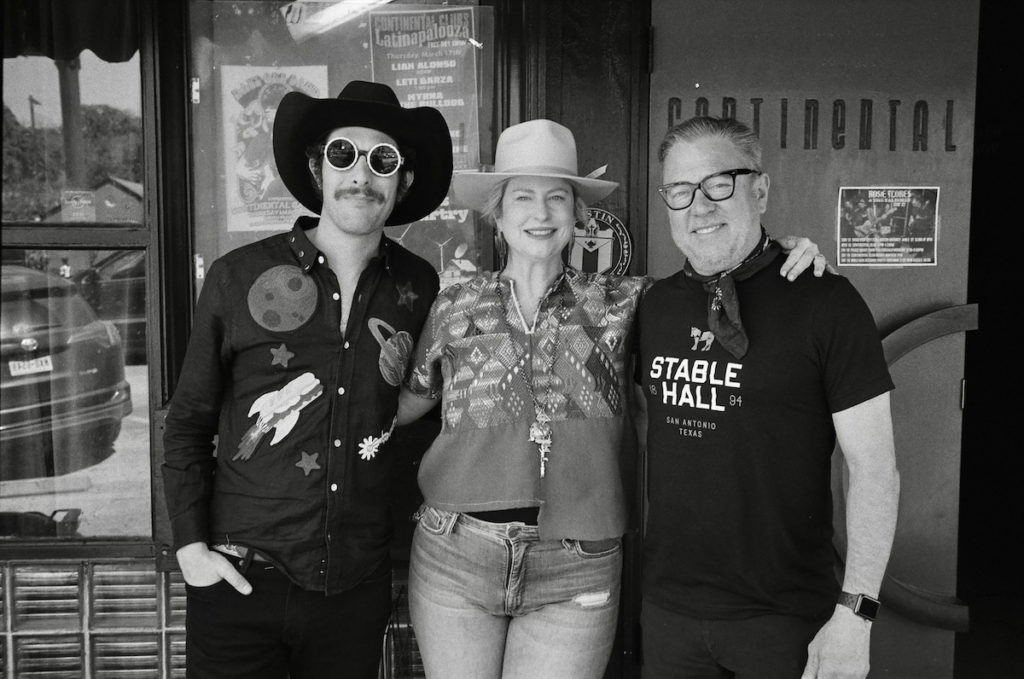 Garrett T. Capps, Elizabeth Fauerso, Brandt Wood at The Continental Club. (Photo by  Rahm Carrington and CJ Strehlow)
