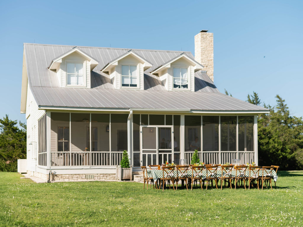 Marcia Smart's Kitchenette Farm in Round Top is the setting of numerous special events. (Photo by Harlow & Mays Studio)