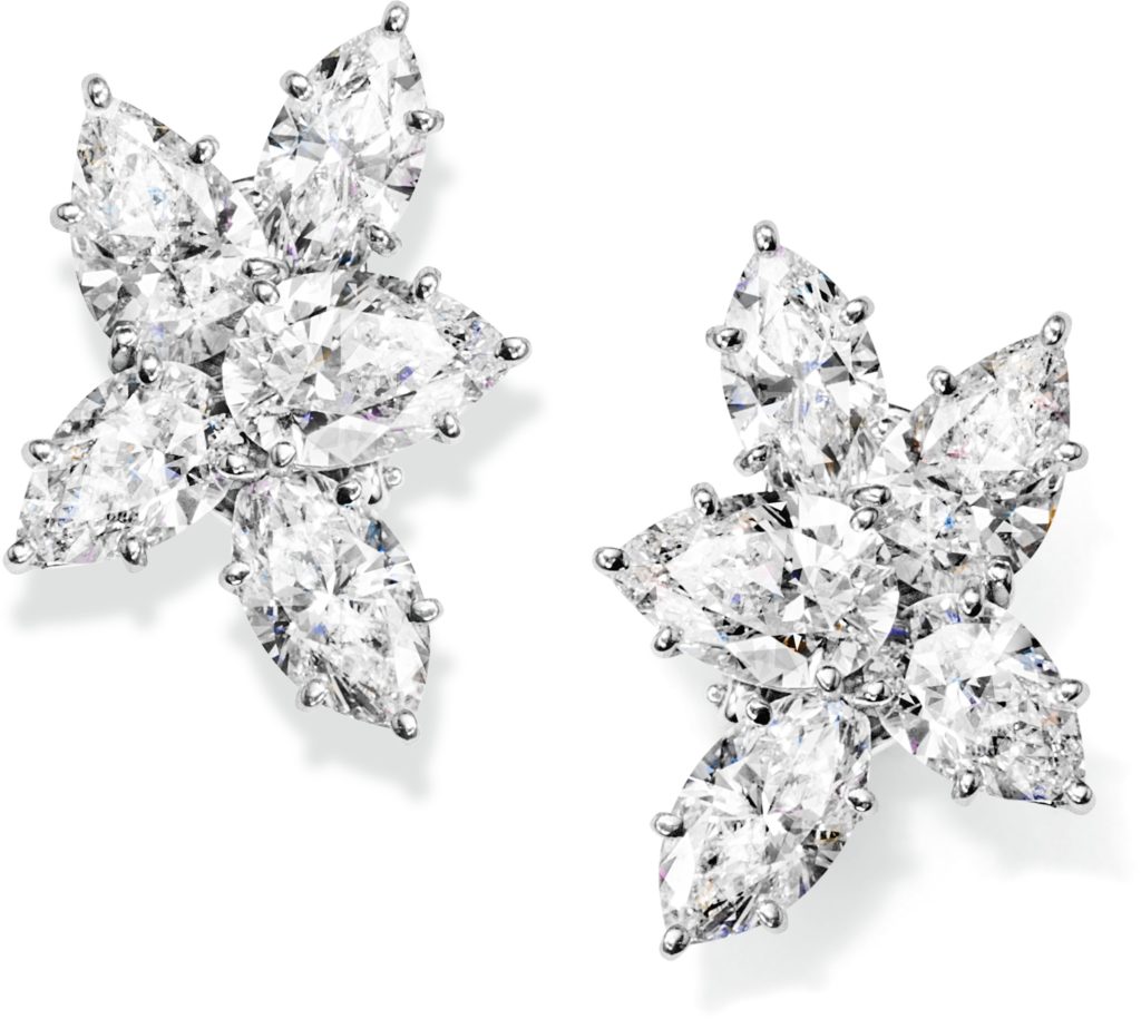 Harry Winston Cluster Earrings (Price upon request)