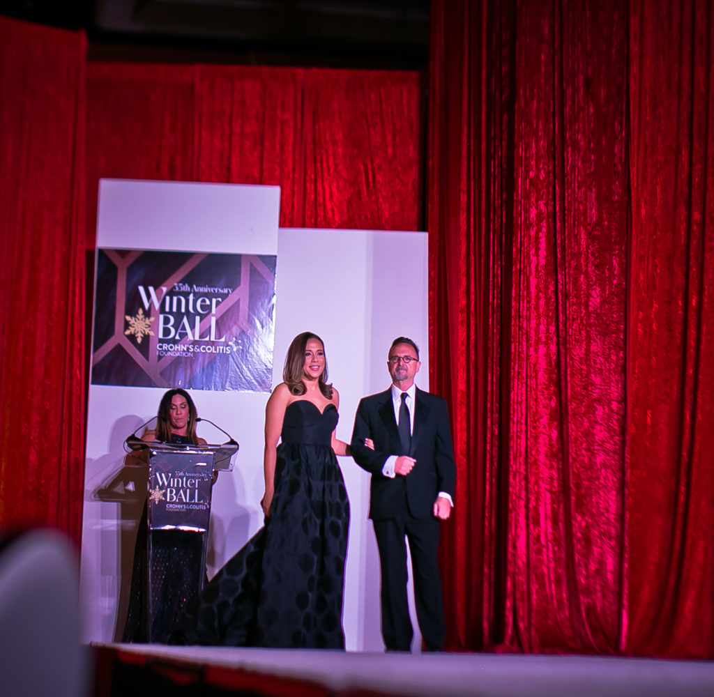 2022 Women of Distinction honoree Heidi Smith, escorted by Charlie Weiss Susan, Edward Osterberg, Cheryl Byington (Photo by Morris Malakoff)