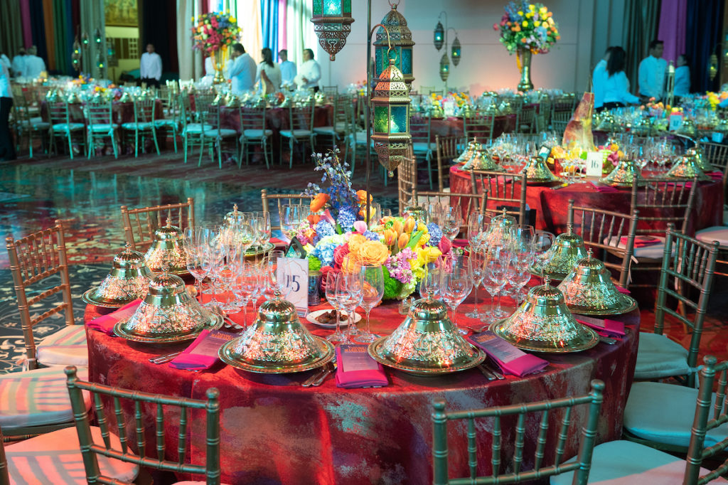 The Events Company creates decor for the Houston Grand Opera ball 'Le Voyage a Marrakech' (Photo by Wilson Parish)