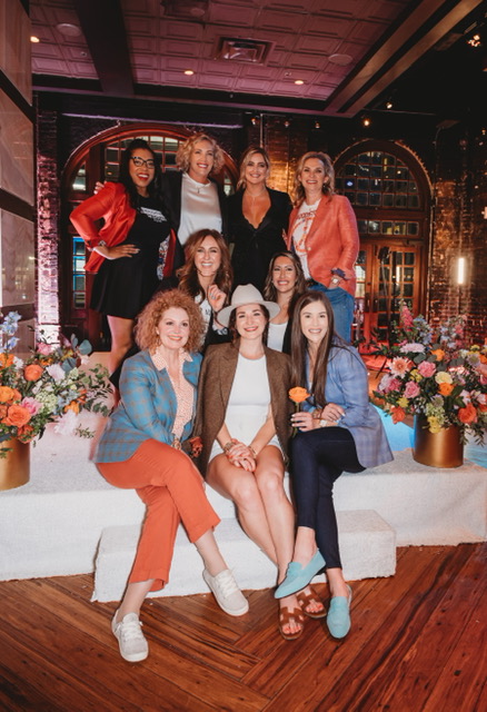 From top to bottom, left to right: Dr. Angela Carter, Diana Grauer, Sterling Woerner, Dedra Nevill, Jessica Morrison, Genna Blair Lee, Jeanna Bamburg, Sarah Whitney, Meg Murphy (Photo by Alondra Martinez)