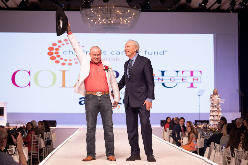 Jacob Pletan and Roger Staubach (Photo by Tamytha Cameron and Thomas Garza)