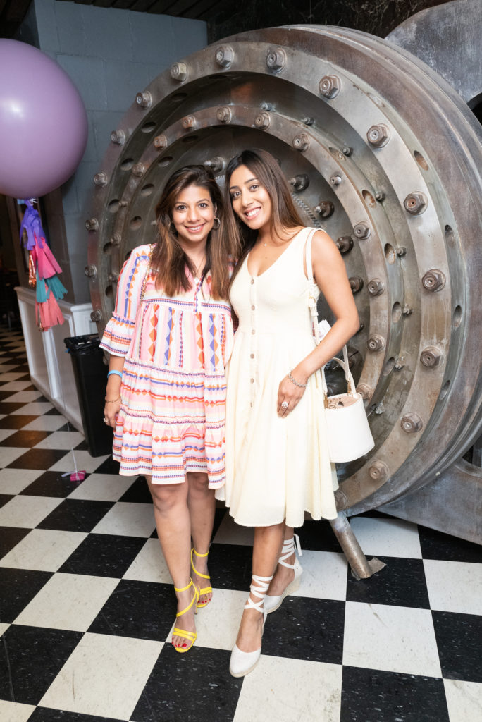 Karishma Asrani, Mow Rahman at the Women of Wardrobe Spring Fling (Photo by Photos by Daniel Ortiz)