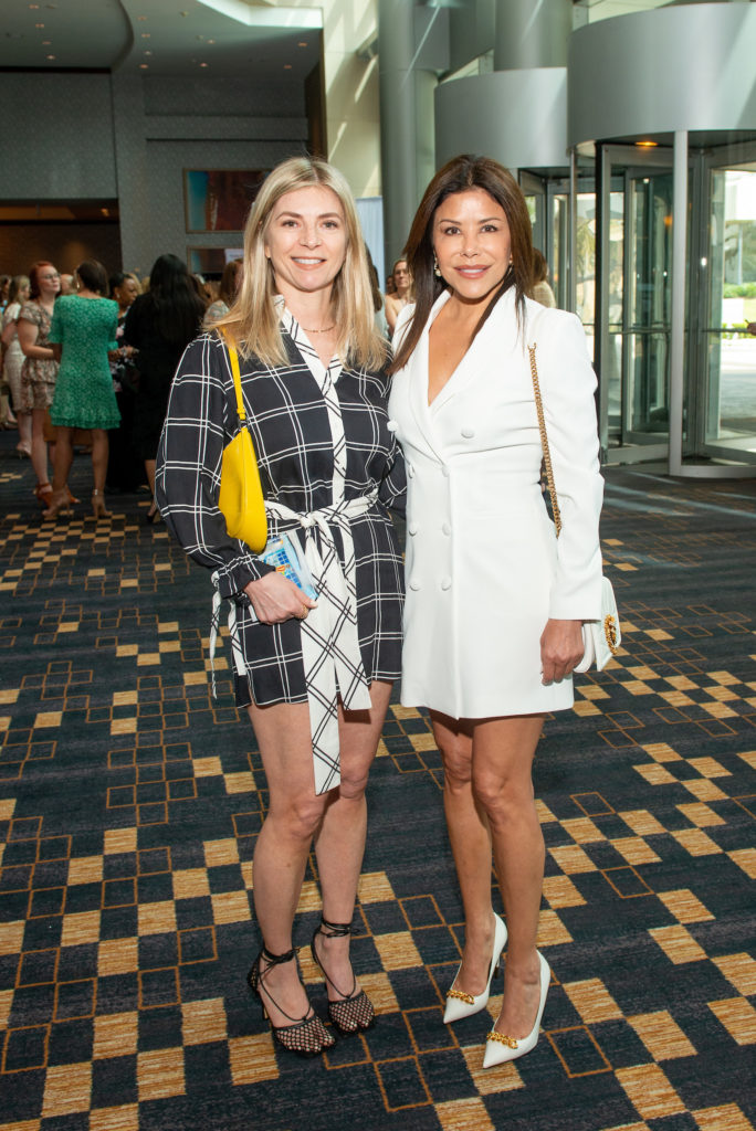 Katie Pipkin, Ericka Bagwell at the Children's Assessment Center Spirt of Spring Luncheon (Photo by Jacob Power)