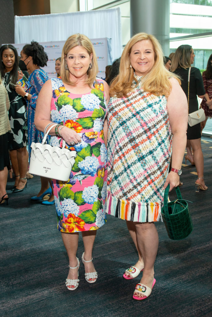 Kelli Weinzierl, DeeDee Marsh at the Children's Assessment Center Spirt of Spring Luncheon (Photo by Jacob Power)