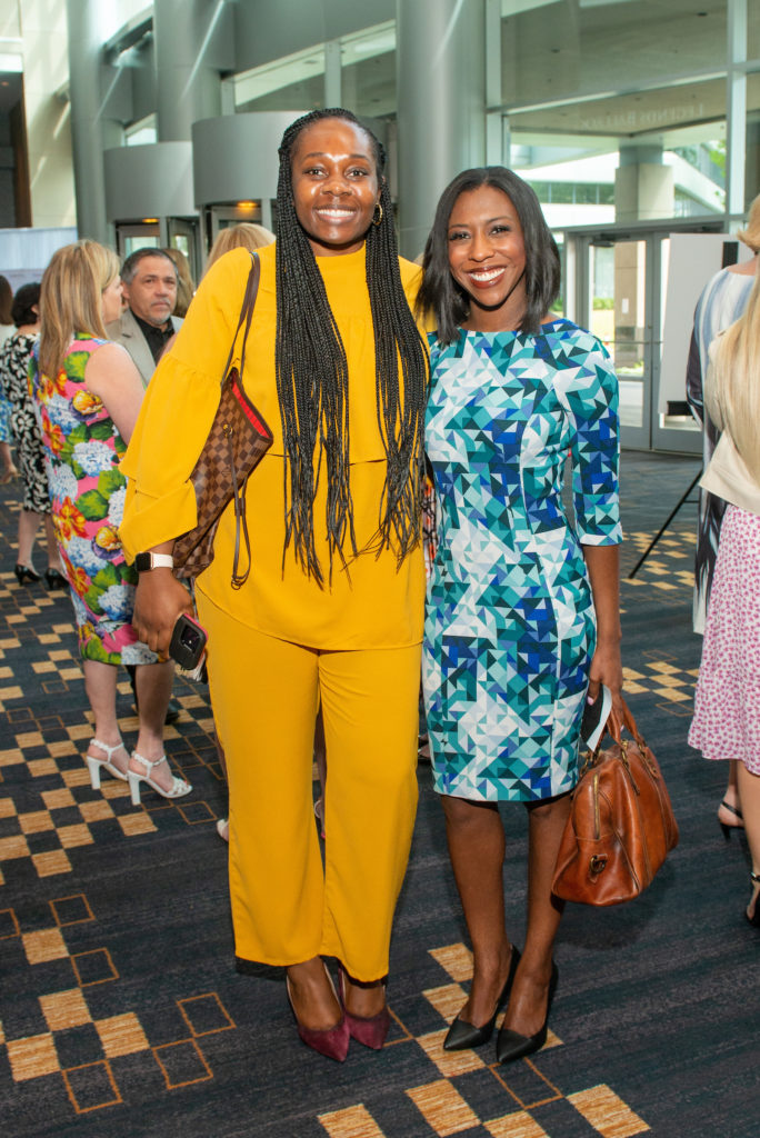 Kola Omotade, Ryane Jackson at the Children's Assessment Center Spirt of Spring Luncheon (Photo by Jacob Power)