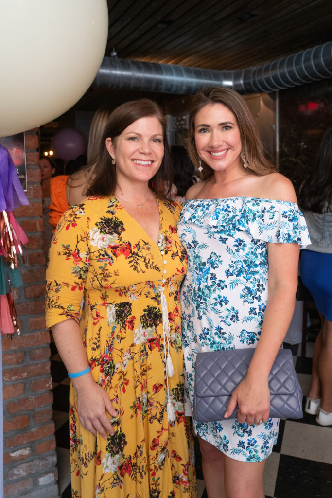 Dress for Success president Lauren Levicki Courville, Christine Laborde at the Women of Wardrobe Spring Fling (Photo by Photos by Daniel Ortiz)