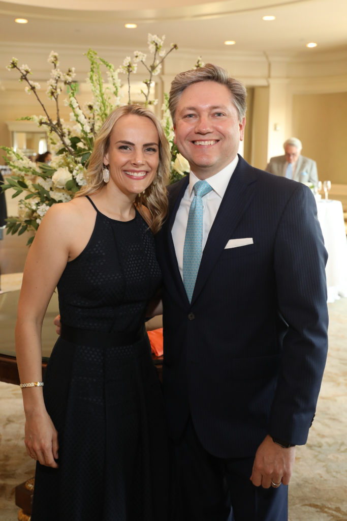 Lindsay & Tray Black at the Broach Foundation dinner. (Photo by Priscilla Dickson)