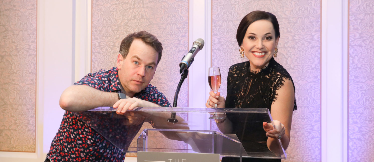 Mike Birbiglia, Jamie Broach Bryd (Photo by Priscilla Dickson)