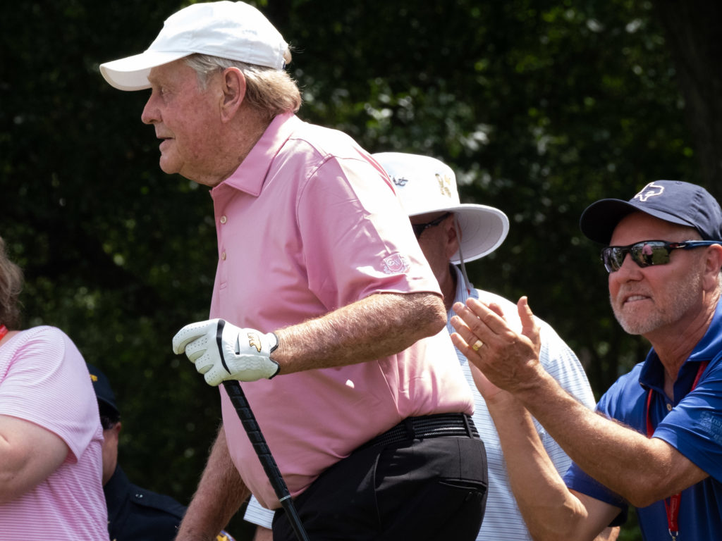 Jack Nicklaus is the GOAT of golf for a reason. No man's won more than the 18 Major titles he has. (Photo by F. Carter Smith)