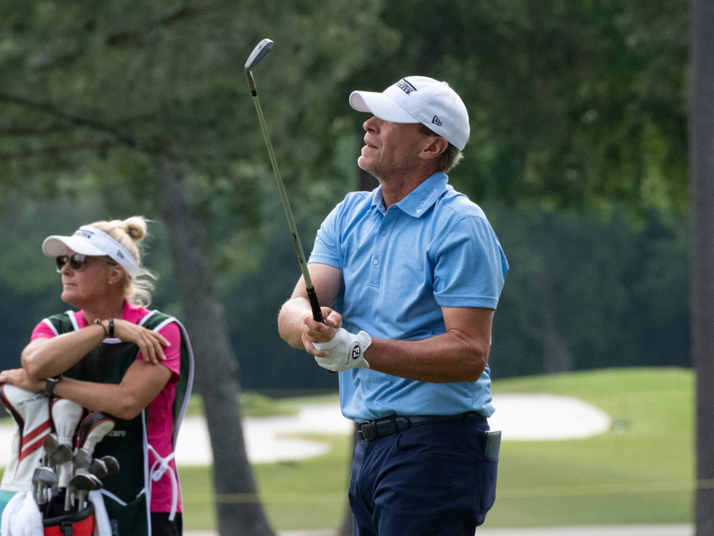 Steve Stricker has something to build on after The Insperity. (Photo by F. Carter Smith)