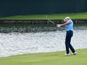 World Golf Hall of Famers Jack Nicklaus, Gary Player, Lee Trevino and Anika Sorenstam teamed up Saturday at The Woodlands TPC Course, after the the Insperity Invitational on the PGA Tour Champions