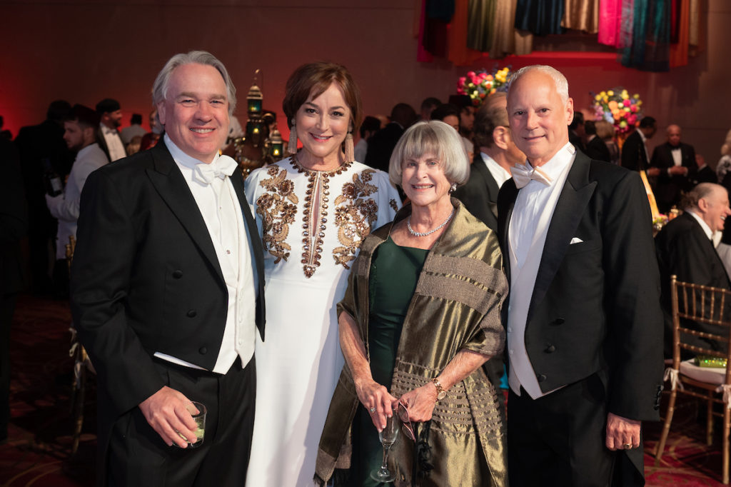 Reggie & Leigh Smith, Nancy Allen, Tripp Carter (Photo by Wilson Parish)