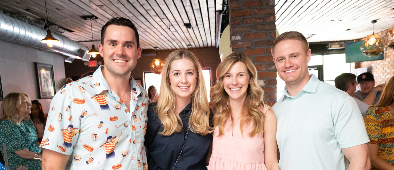 Richard + Courtney Campo, Marianna (wow president) + Matt Corcoran (Photo by Photos by Daniel Ortiz)
