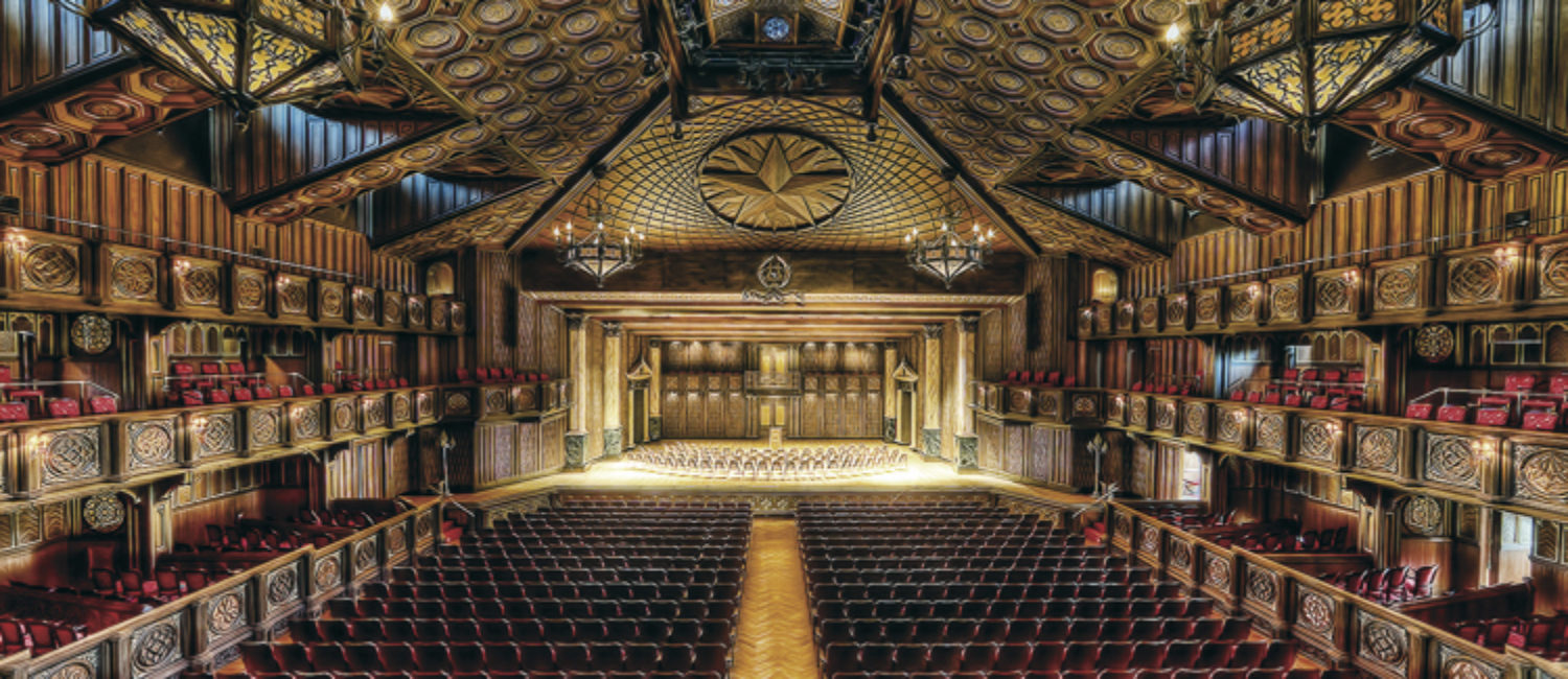 Round Top Festival Institute Concert Hall is one of the treasures of Texas, located in beautiful, bucolic, Round Top.