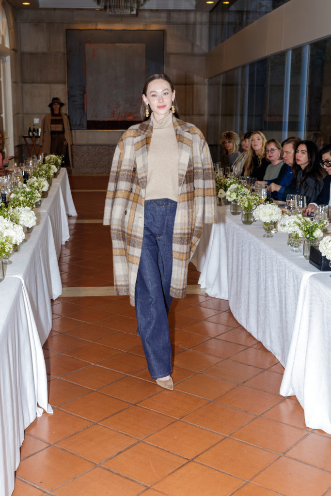 A look from the Cucinelli Fall/Winter 2022 Collection. (Photo by WJN Photo)