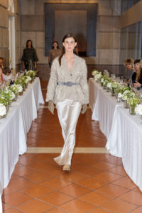 A look from the Cucinelli Fall/Winter 2022 Collection. (Photo by WJN Photo)