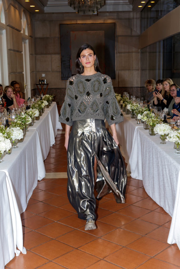 A look from the Cucinelli Fall/Winter 2022 Collection. (Photo by WJN Photo)