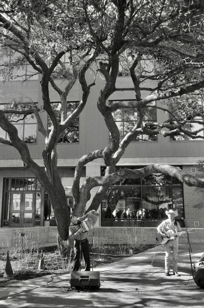 Santiago Jimenez Jr. at Stable Hall in San Antonio, Texas. (Photo by  Rahm Carrington and CJ Strehlow)