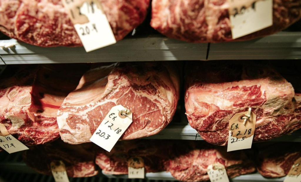 Try various high-quality cuts including dry-aged meat from the in-house butcher shop at B&B Butchers.