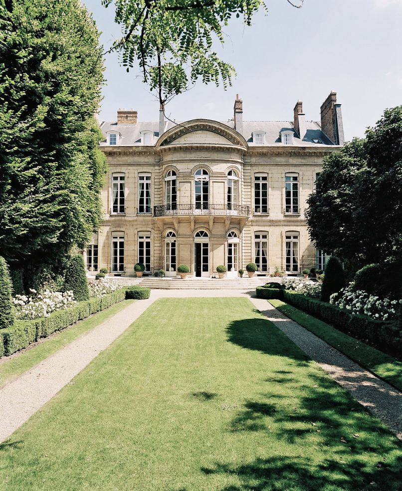 Hubert de Givenchy’s grand Paris home, Hotel d'Orrouer