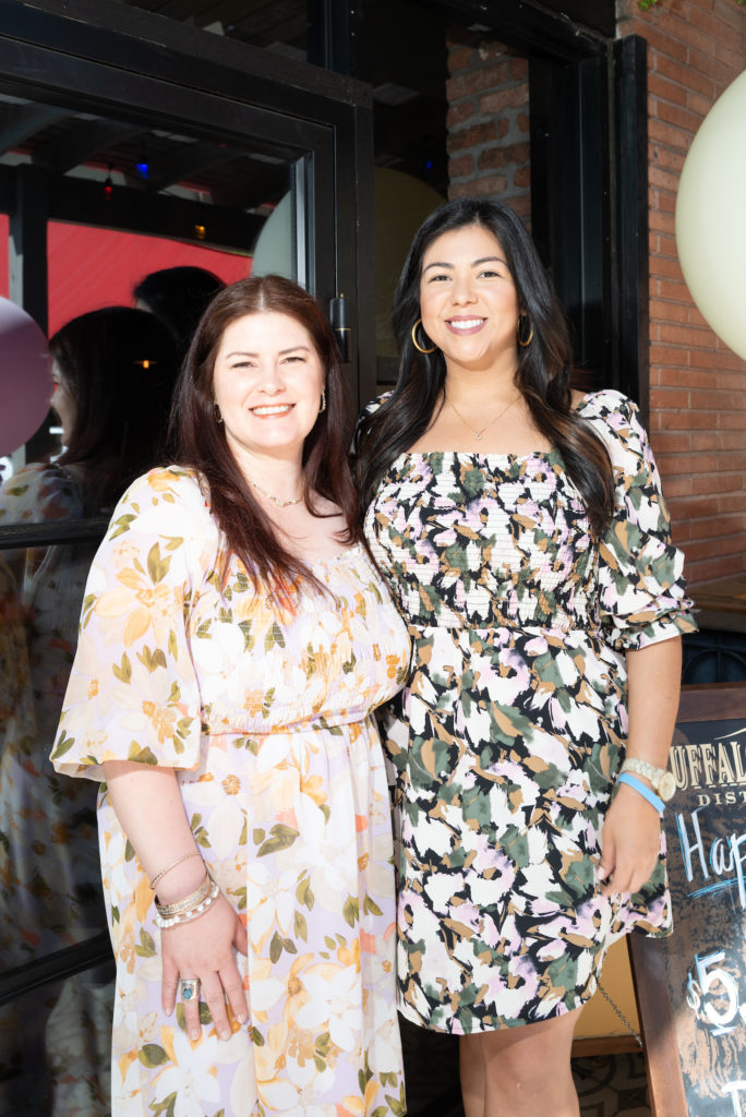 Chairs Serena Sneeringer, Victoria Villarreal  at the Women of Wardrobe Spring Fling (Photo by Photos by Daniel Ortiz)
