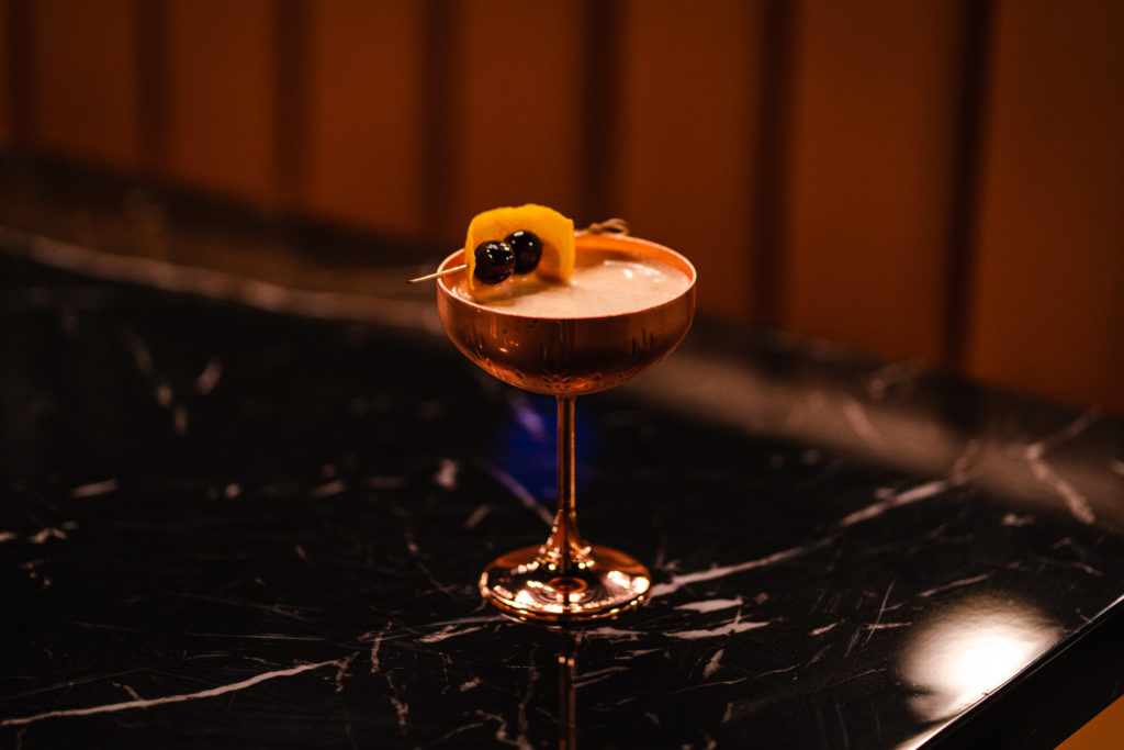 The Warwick is putting a new modern twist of cocktail classics like their Sidecar Royale. (Photo by Raydon Creative)