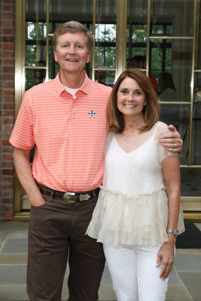 Mark & Renee Lange at The Friends of SpringSpirit fundraiser (Photo by Priscilla Dickson)