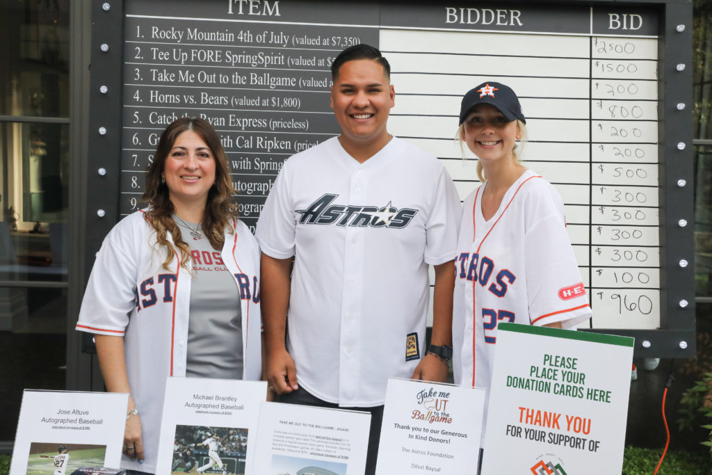 Astros' Space City Jerseys Steal the Show at This Baseball Fundraiser —  SpringSpirit Gets Chic to Help Kids