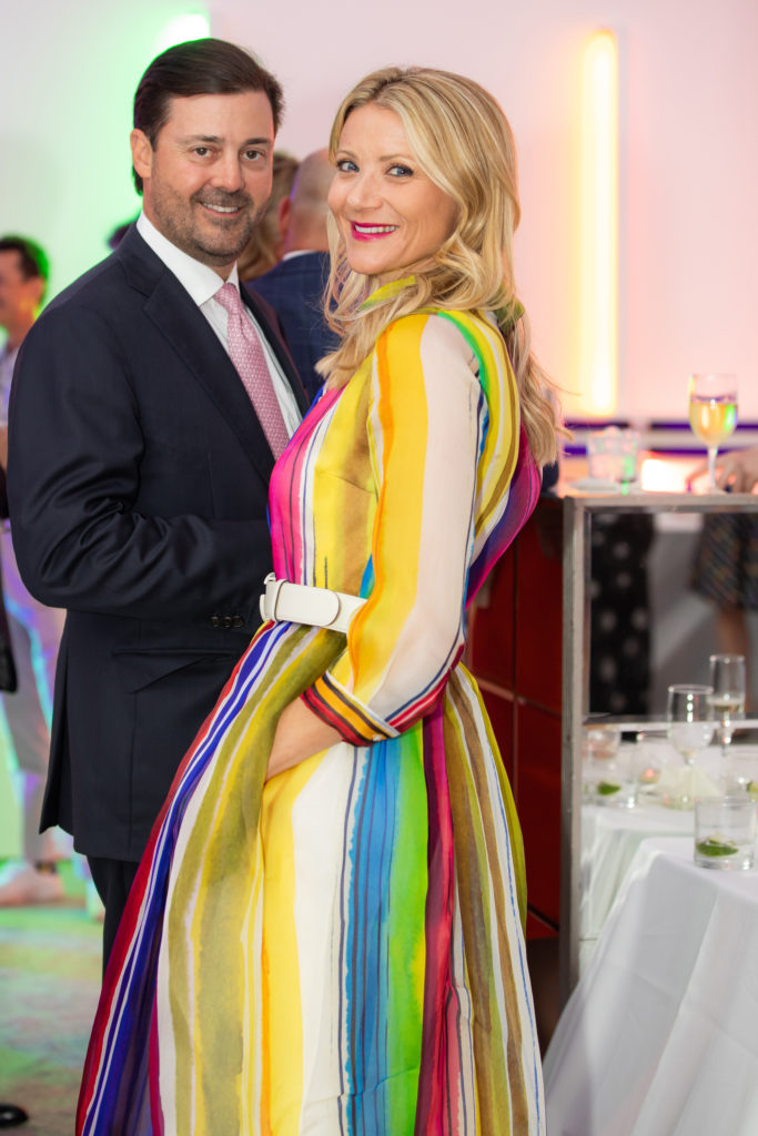 Ernie & Stephanie Cockrell at the Studio Menil Fun & Games evening (Photo by Miroma Photography)