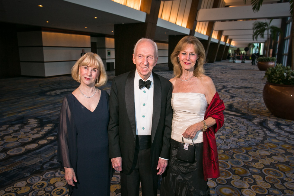 Susan, Edward Osterberg, Cheryl Byington (Photo by Morris Malakoff)