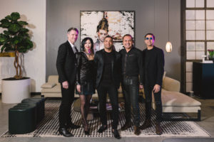 Sverre Brandsberg-Dahl, Carrie Brandsberg-Dahl, Adel Sadek, Adrian Duenas, Marcelo Saenz_CAHM Kickoff_20220324_JT (Photo by Johnny Than)