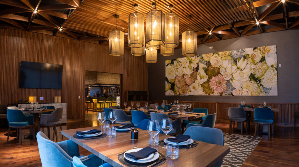 The Los Flores room in The Mexican. 