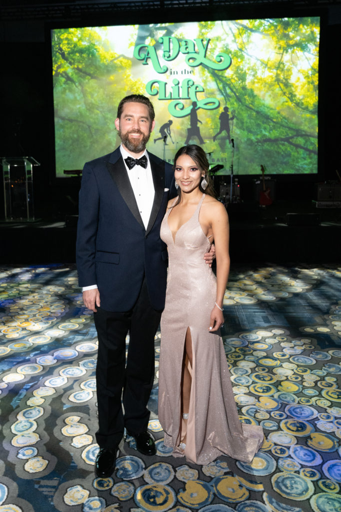 JDRF board president William Hagans & Jance Acosta at the JDRF Promise Ball (Photo by Daniel Ortiz)