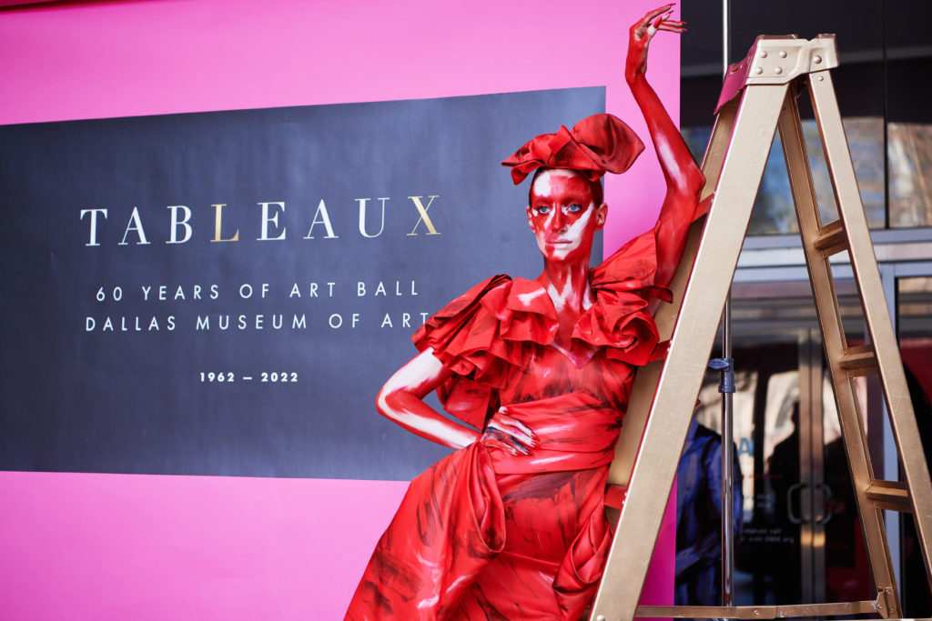 Models outside took 'commitment to the arts' to a whole new level (Photo by Jonathan Zizzo) 