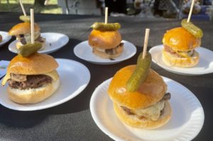 fwfwf22 – perfectly poised pickles at Burgers and Brews. Photo by Courtney Dabney.