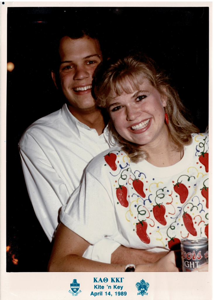 The two Texans were drawn to each other by love of state and the University of Texas. 