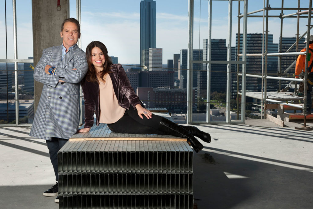 Randall Davis and his daughter Natalie Davis make a powerhouse design team.