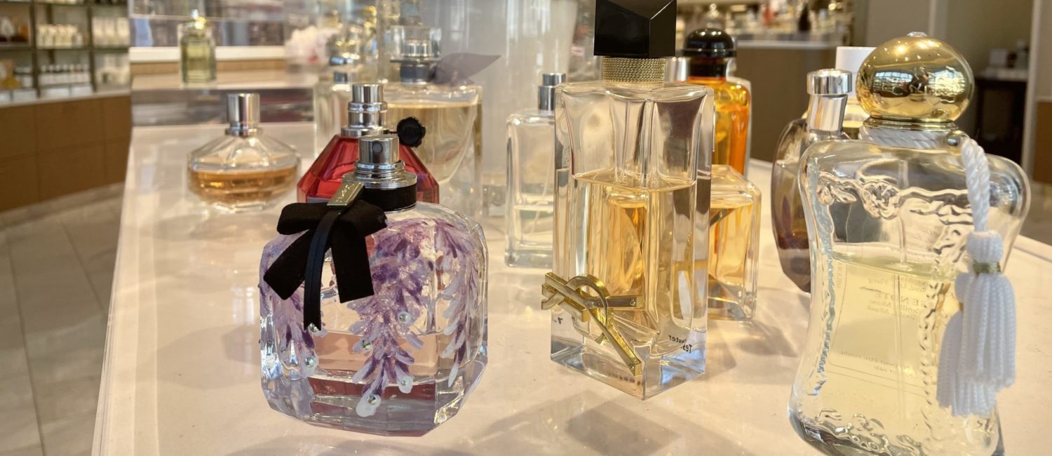 perfume scent – The perfume department at Fort Worth’s Neiman Marcus is a wonderland. Photo by Courtney Dabney.