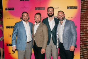 Graham McCall, Javier Burkle, Charles Cascio, Mason McCleskey (Photo by Beckley Photography)