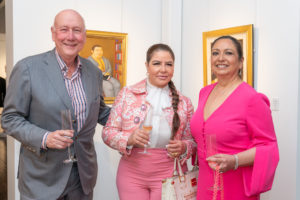 Gary Stone, Irma Brindis, Claudia Stone (Photo by Paul R. Davis)