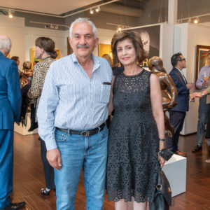 Saeed & Ellie Taghdisi (Photo by Paul R. Davis)