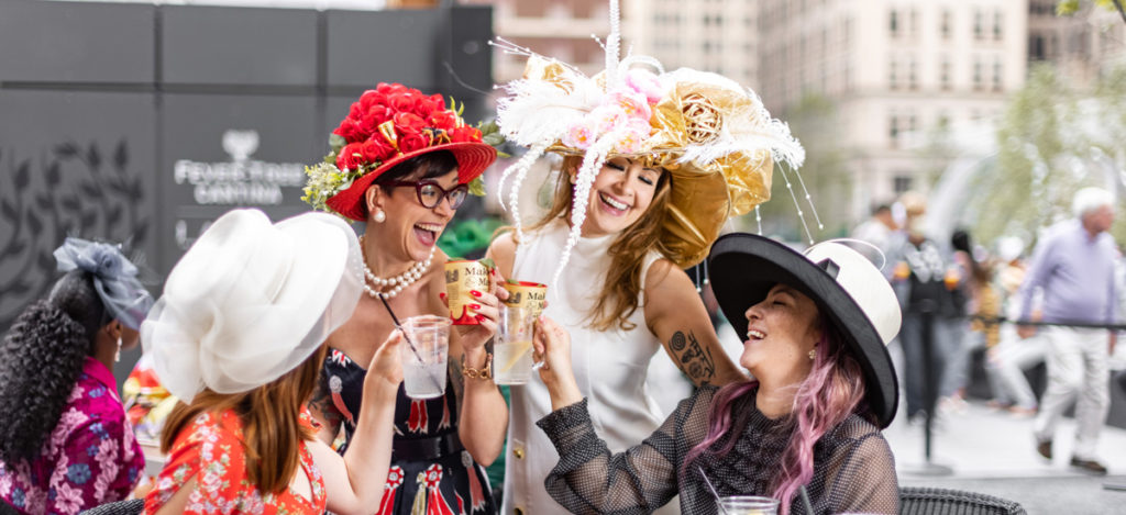 Attend a Kentucky Derby watch party at AT&T Discovery District this Saturday. (Courtesy)