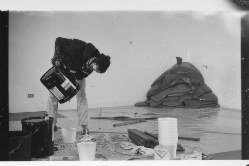 Sculpture artist Lynda Benglis highlights three new bodies of work in her current exhibit at Nasher Sculpture Center. (Courtesy of Nasher)