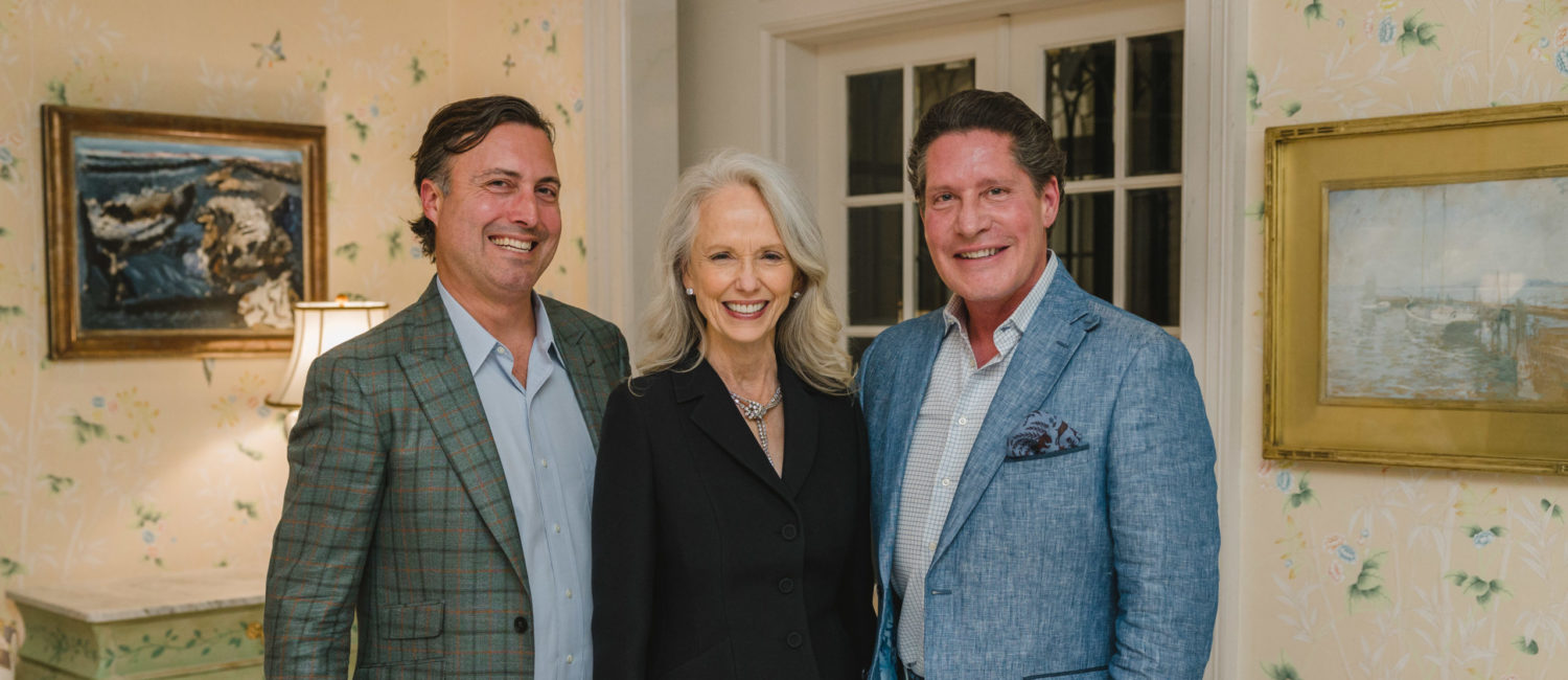 Thomas Lloyd, Susan Sarofim, Bryan Huffman (Photo by Johnny Than)