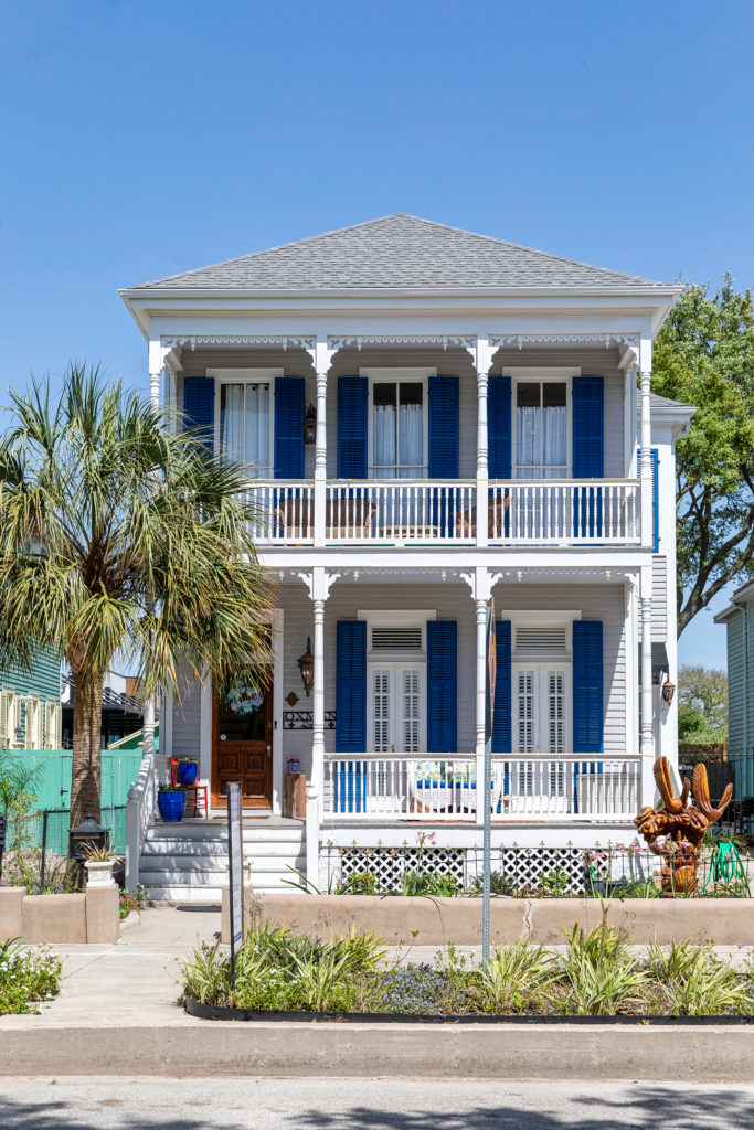 The 1896 Oscar and Mary Walker House in Galveston's Silk Stocking Historic District. (Photo by Koby Brown Photography)